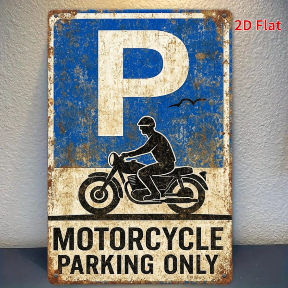 Vintage Collectible Signs - 2D Flat Metal Tin Sign 7.87x11.81in