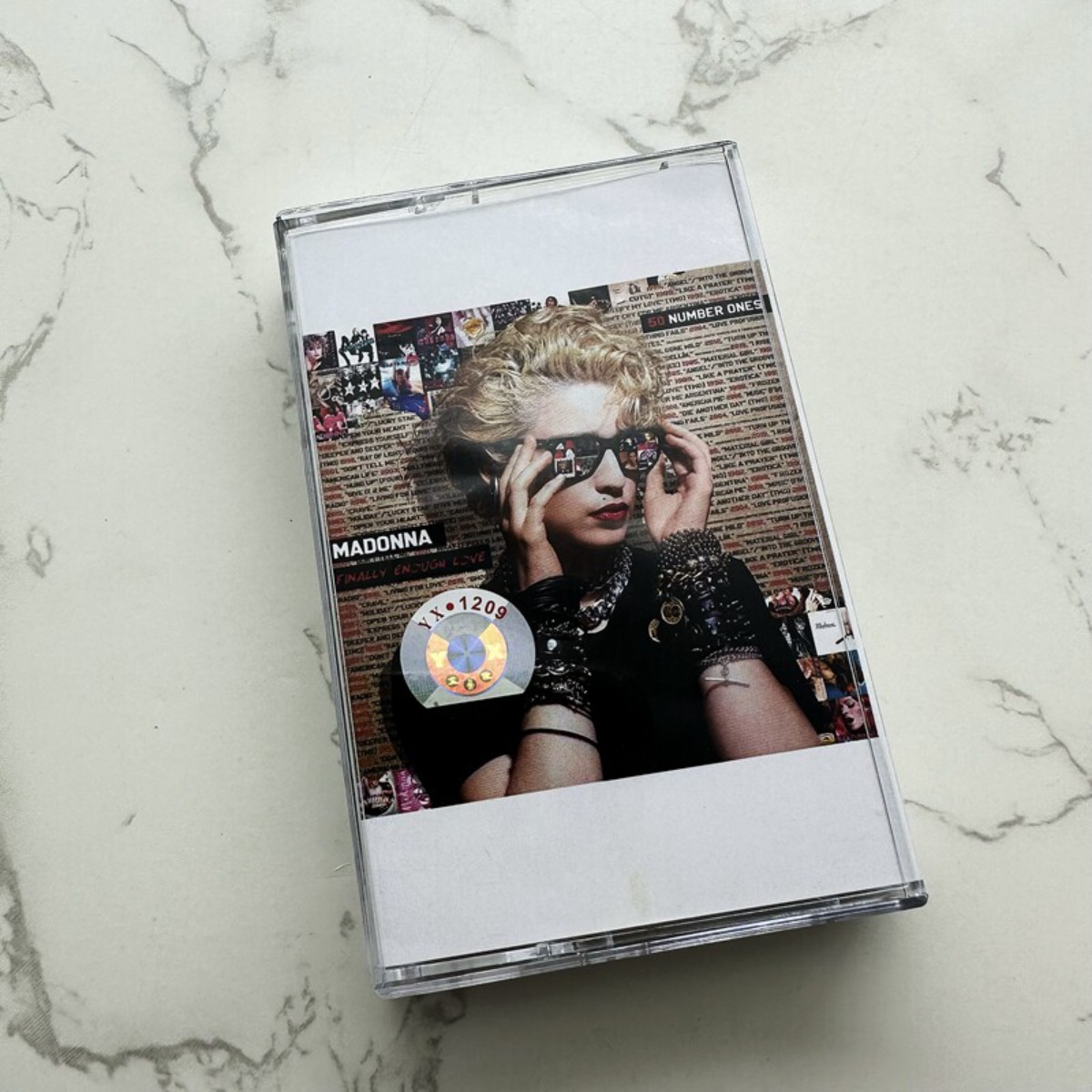 Vintage Collectibles - Madonna Classic Pop Music Cassette Tape