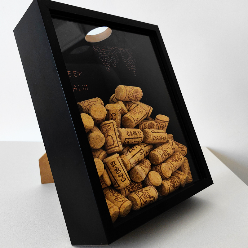 Red Wine Cork Display Frame Wo - đánh giá và giá Collectible Vintage Wine