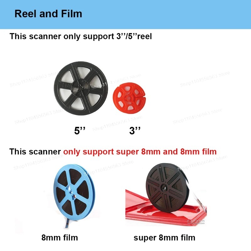 Winait Super 8/8mm Digital Rol - đánh giá và giá Super 8 Film Reel