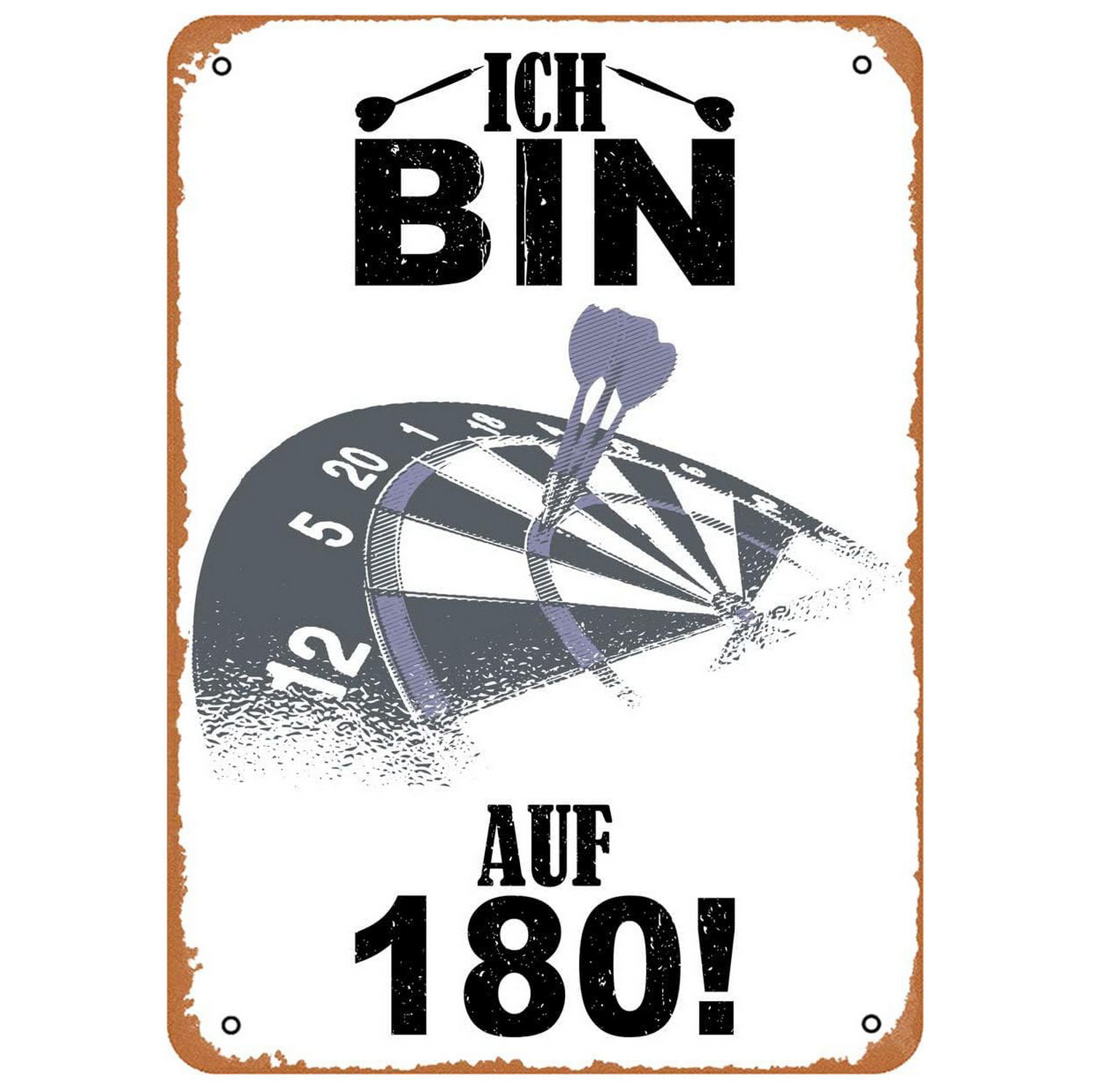 Vintage Darts & Beer Tin Sign, - đánh giá và giá Vintage Collectible Signs
