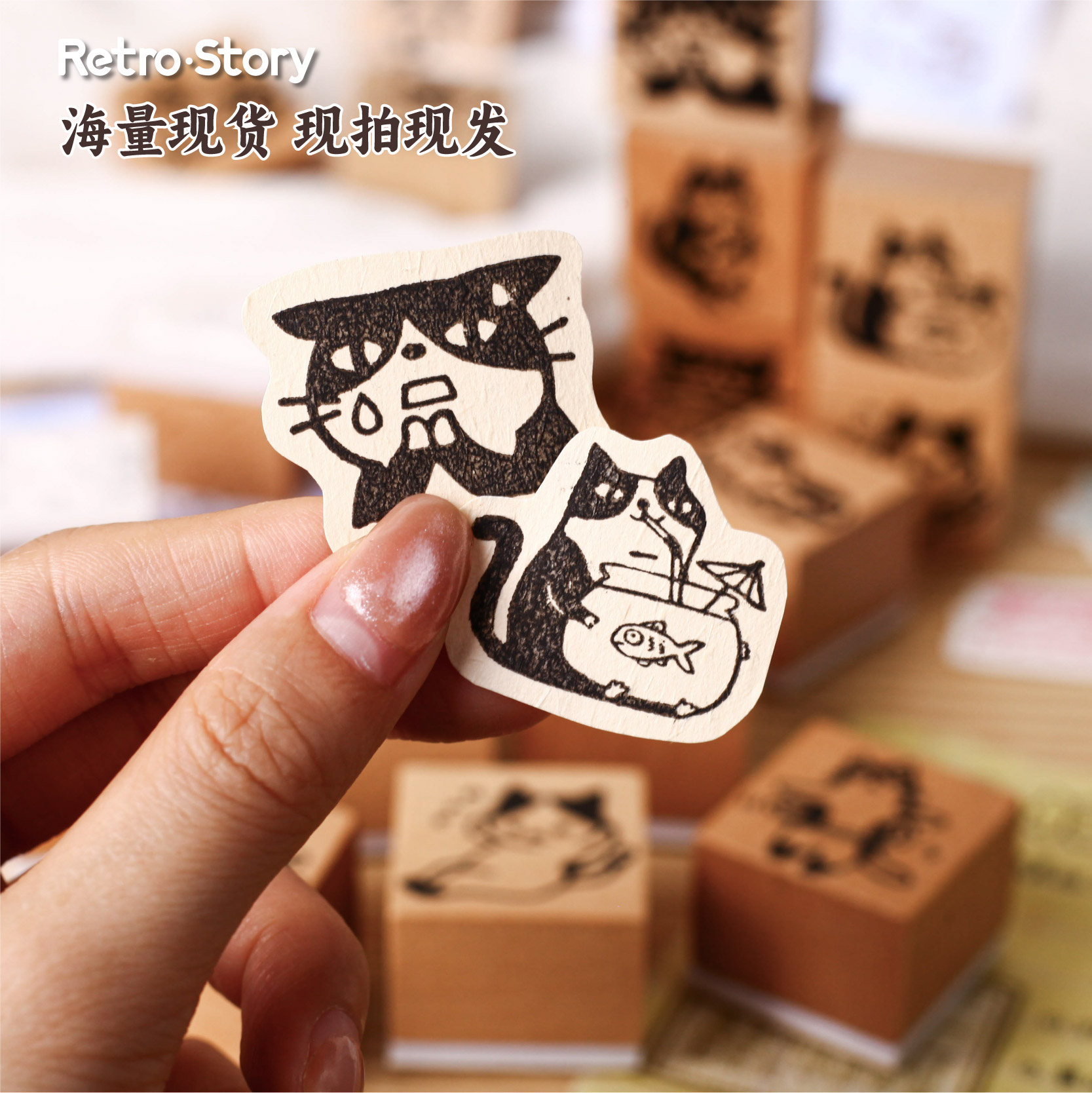 Cute Pet Alphabet Wooden Rubbe - đánh giá và giá Vintage Collectible Stamps