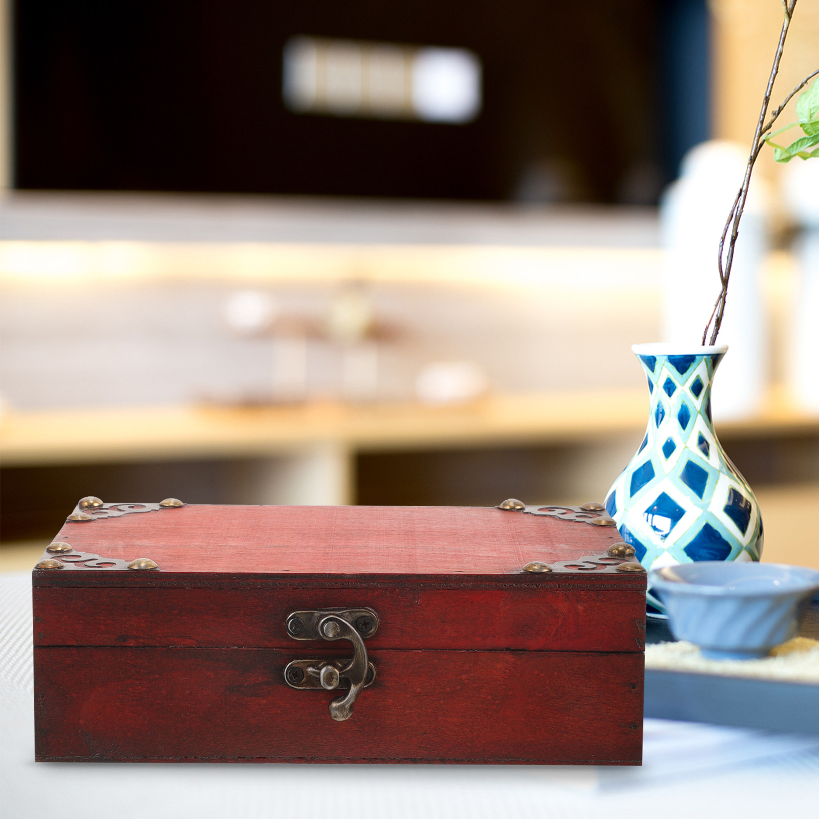 Vintage Wooden Keepsake Box Sm - đánh giá và giá Vintage Collectible Stamps