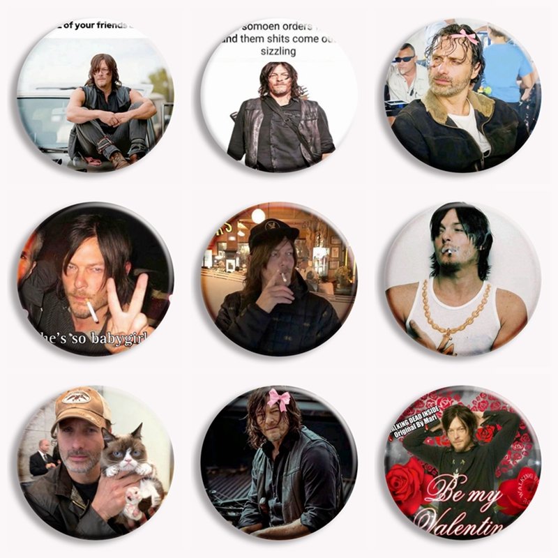 Retro Daryl Dixon Soft Button  - đánh giá và giá Vintage Collectible Show