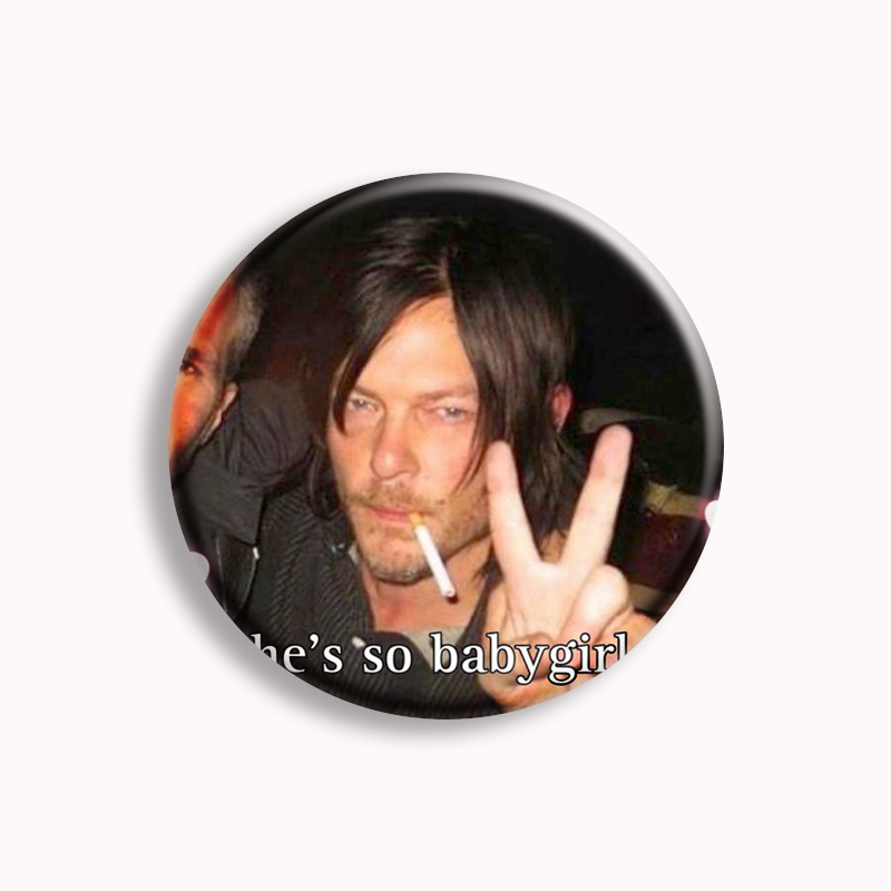 Retro Daryl Dixon Soft Button  - đánh giá và giá Vintage Collectible Show
