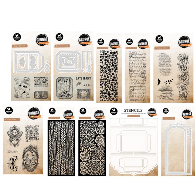 Tag Envelope Grunge Collection - đánh giá và giá Vintage Collectible Stamps