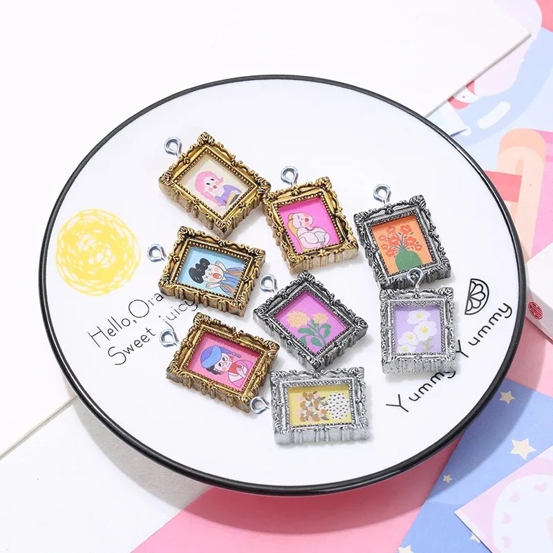 10Pcs Flatback Cabochon Vintag - đánh giá và giá Vintage Item