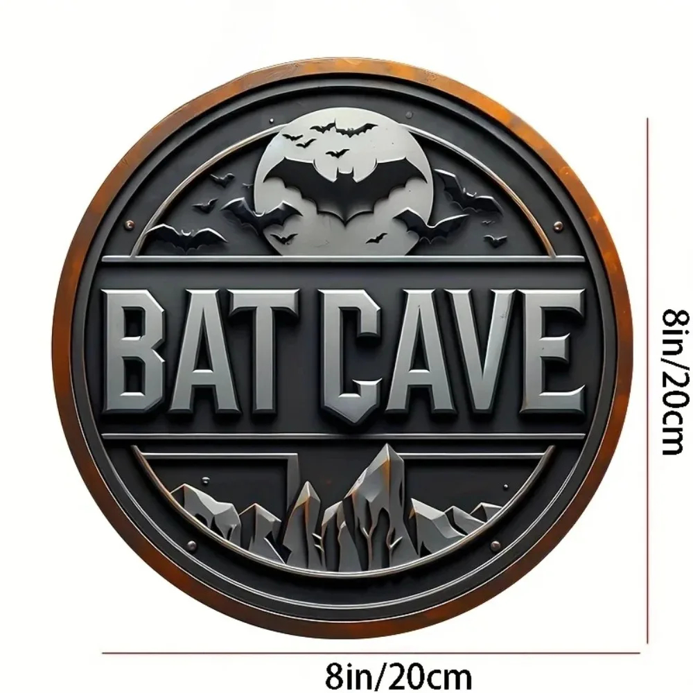 Vintage Batcave Metal Sign - 8 - đánh giá và giá Vintage Collectible Signs