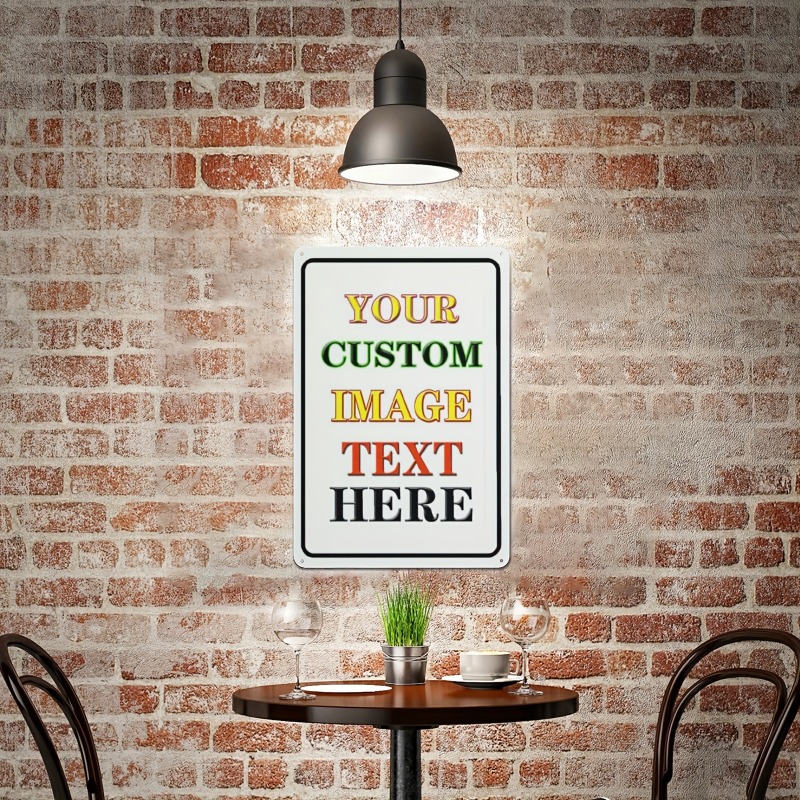 Custom Photo Rectangular Iron  - đánh giá và giá Vintage Collectible Signs