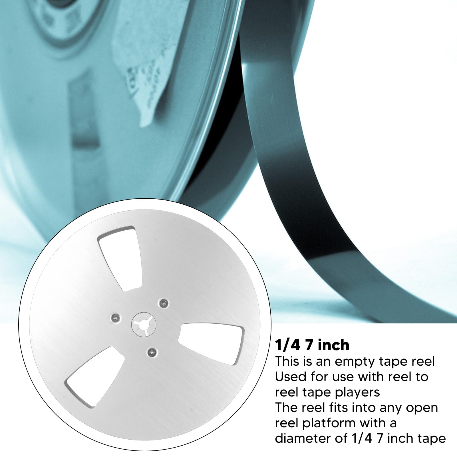 1/4 7 Inch Takeup Reel, Alumin - đánh giá và giá Super 8 Film Reel