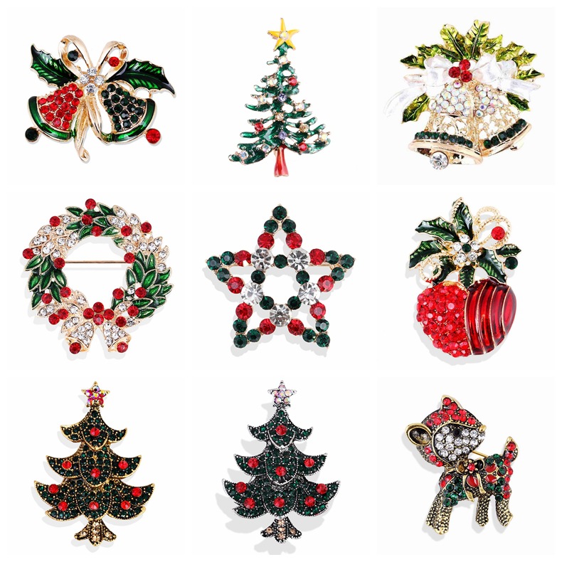 Vintage Rhinestone Christmas B - đánh giá và giá Vintage Collectible Clothing
