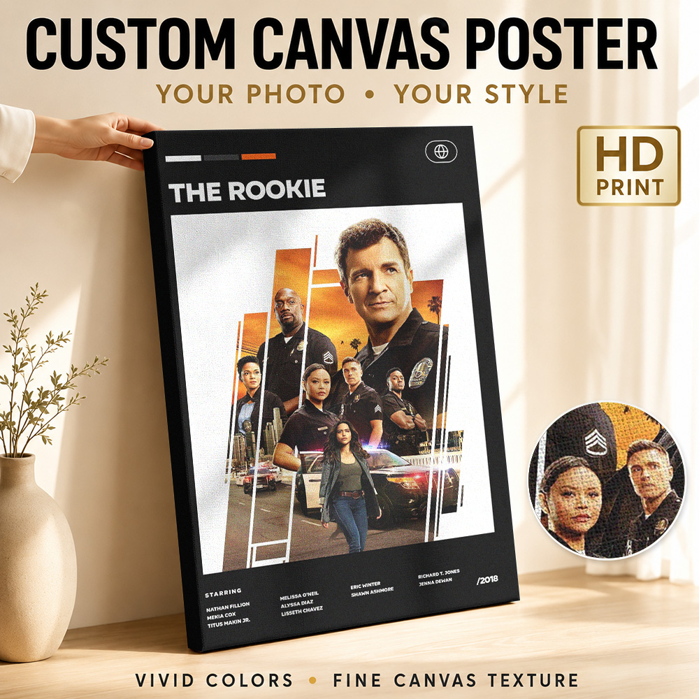 The Rookie TV Show Canvas Pain - đánh giá và giá Vintage Collectible Show