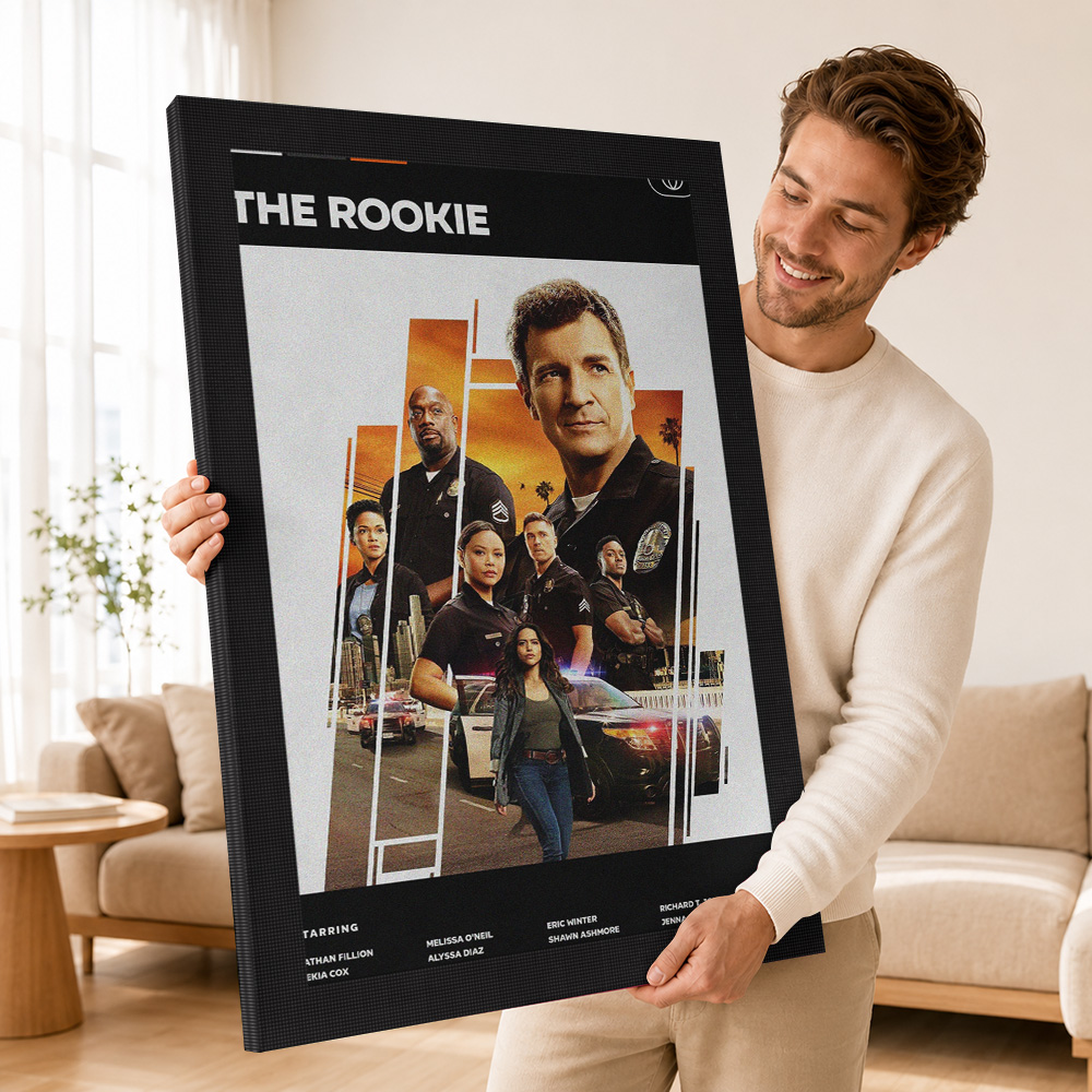 The Rookie TV Show Canvas Pain - đánh giá và giá Vintage Collectible Show