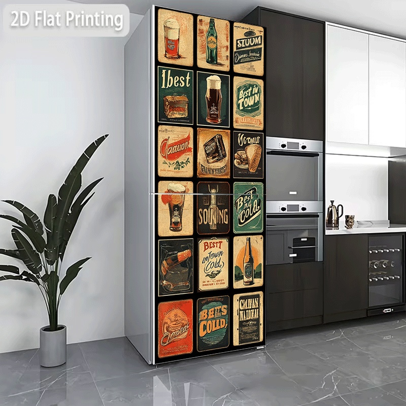 Refrigerator Sticker, Refriger - đánh giá và giá Vintage Collectible Posters