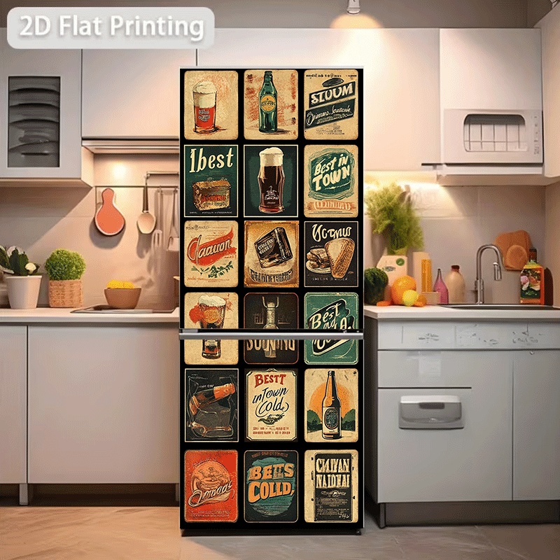 Refrigerator Sticker, Refriger - đánh giá và giá Vintage Collectible Posters