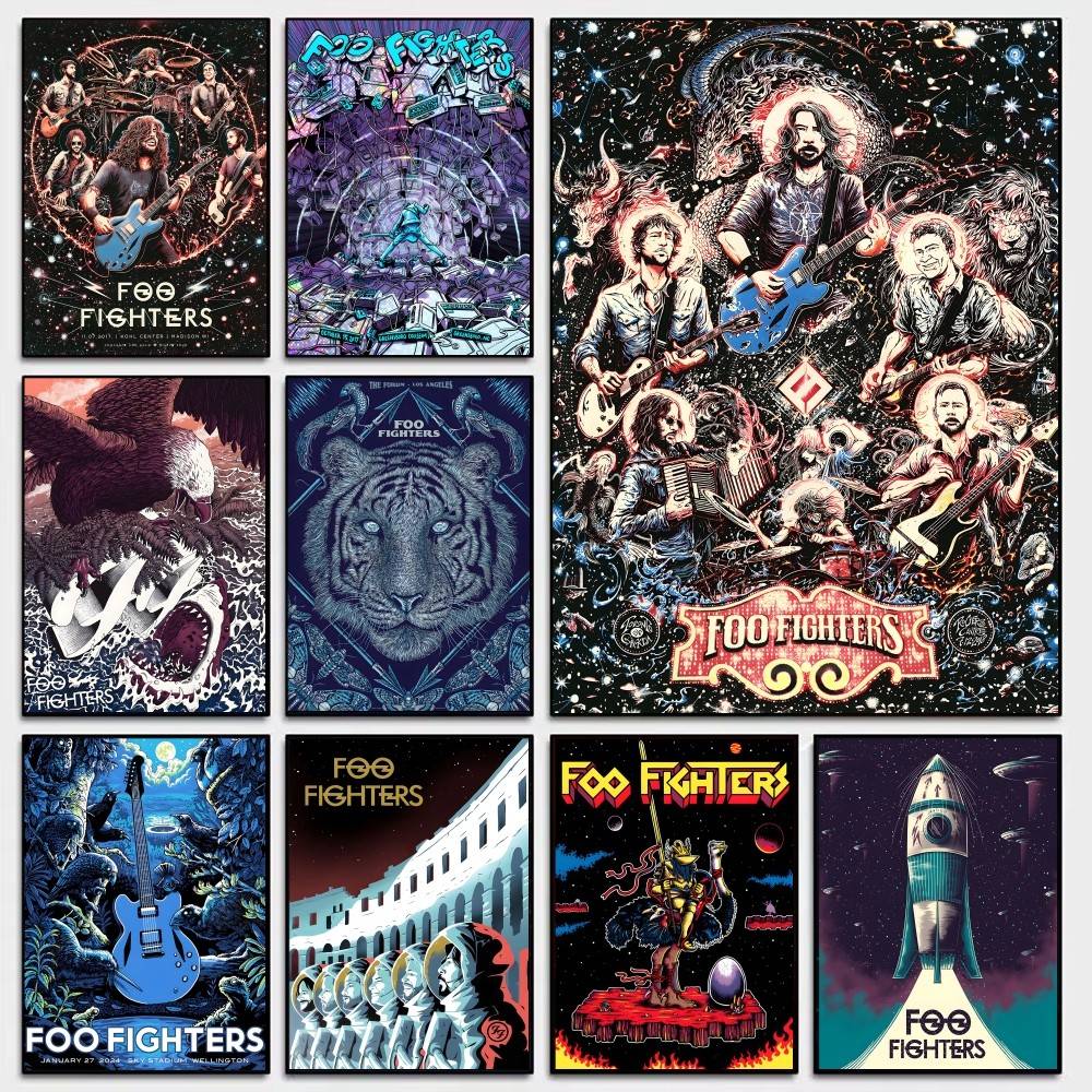 Classic Band Collection Foo Fi - đánh giá và giá Vintage Collectible Posters