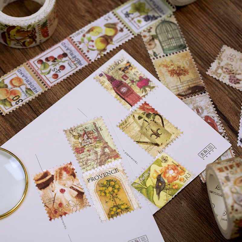 1pcs/1lot Decorative Adhesive  - đánh giá và giá Vintage Collectible Stamps