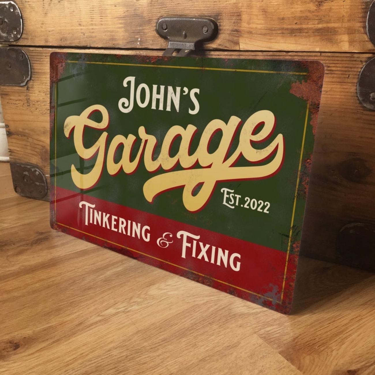 Custom Personalised Garage Met - đánh giá và giá Vintage Collectible Signs