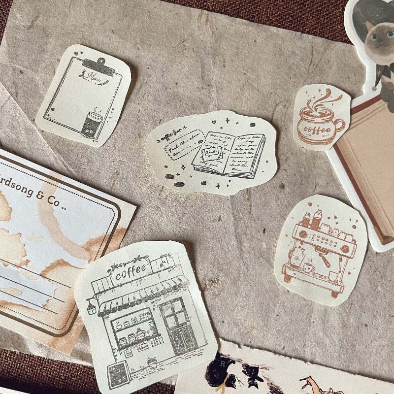 Moonlight INS Vintage Coffee T - đánh giá và giá Vintage Collectible Stamps