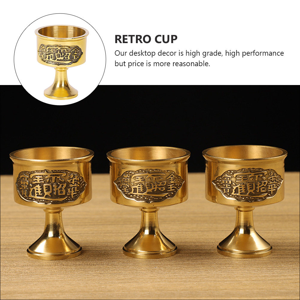 1Pcs Pure Copper Wine Cup Vint - đánh giá và giá Collectible Vintage Wine