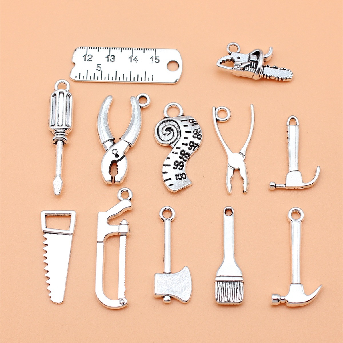 12pcs Antique Silver Color Too - đánh giá và giá Collectible Vintage Tools