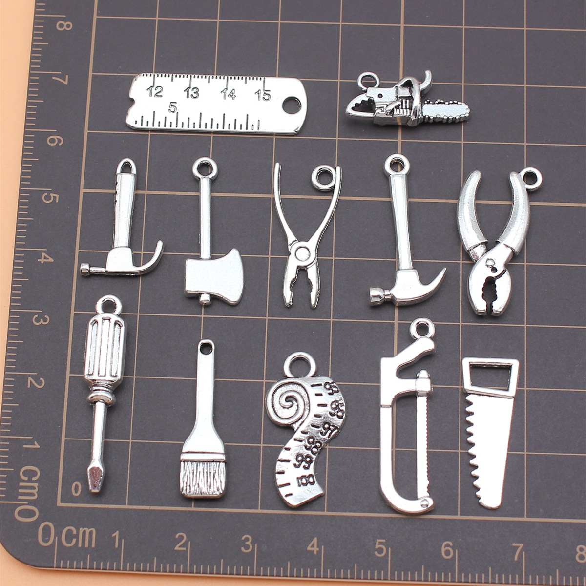 12pcs Antique Silver Color Too - đánh giá và giá Collectible Vintage Tools